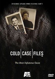 COLD CASE FILES   THE MOST INFAMOUS CASES   NEW DVD BOXSET