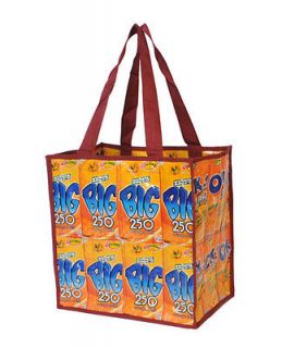 Reusable Shopping Bag Tote Made with Recycled Juice Packs Eco Friendly