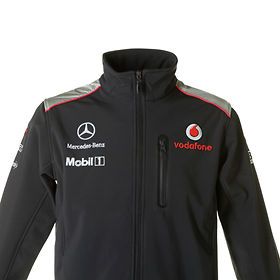 VODAPHONE MCLAREN MERCEDES SOFT SHELL FLEECE RRP £119.99  FREE UK 