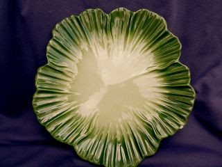   California Pottery Brad Keeler Leaf Charger Tray dinner ware #6