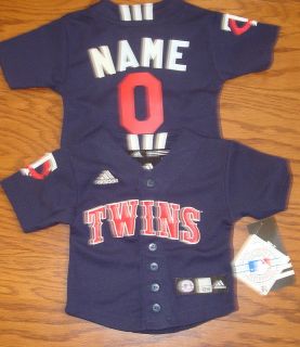   Twins Infant & toddler Adidas MLB Baseball Jersey add name & number