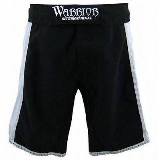 Brand New Warrior MMA Black and Grey Fight Shorts With Tags