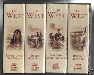 the west ken burns bbc vhs new sealed 8 videos