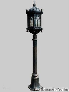 gothic cast iron victorian style street light jxm002 time left