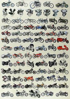 Newly listed Harley Davidso​n Happy Birthday Poster (Laminated)