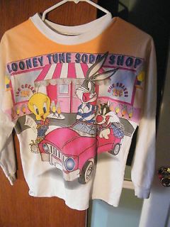 Junior Girl Size X Small Looney Tunes Shirt Bugs Bunny Sylvester the 