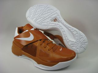   KD IV Desert Orange/White (Texas) 473679 801 Kevin Durant Texas 4s