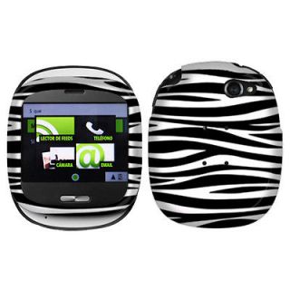   / White Zebra Protector Hard Case Cover For Sharp Kin One Cell Phone