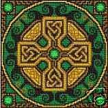 Landmark Tapestries & Charts   Celtic Cross   Emerald   Cross Stitch 