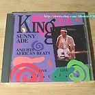 King Sunny Ade & His African Beats   Live Live Juju 1988 USA CD Mint 