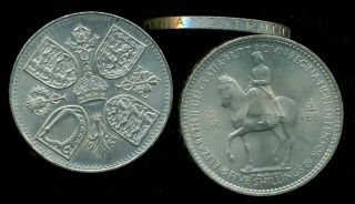   Five Shillings to Commemorate the Coronation of Queen Elizabeth II