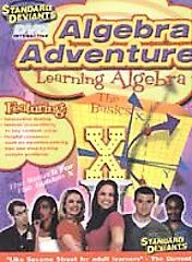 Standard Deviants   Algebra Adventure Learning Algebra DVD, 2002 