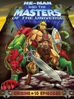 HE MAN AND THE MASTERS OF THE UNIVERSE Origins (DVD, 2009) IN SHRINK 