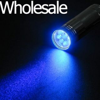   UV Ultra Violet Flashlight Torch Light Lamp Wholesale Lot Choose Qty