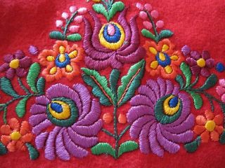 STUNNING Matyo Kalocsa HANGARIAN EMBROIDERY FAB LADYs XS Vest ETHNIC 