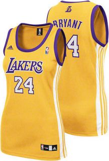 Kobe Bryant Gold adidas Revolution 30 Replica Los Angeles Lakers Women 