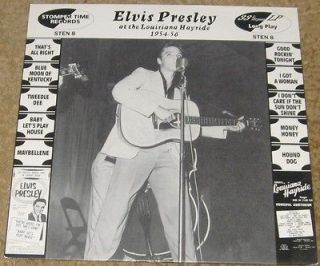 10 lp elvis presley at the louisiana hayride 1954 56