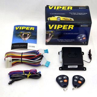 new viper 211hv 3 channel keyless entry system auto car