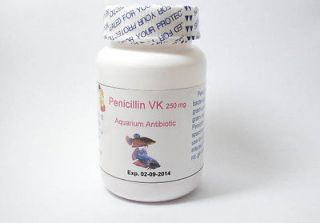 100 Counts Penicillin VK 250 mg Aquarium Fish Antibiotic 