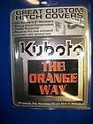 Kubota NEW 2 Square Receiver cover Tractor diesel gas engine pump 