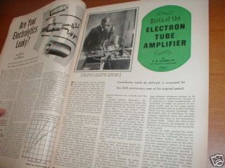 Rare Western Electric history WEco engineers tells how the TUBE AMP 