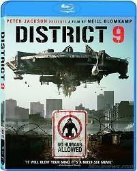 Blue Ray discs District 9, Ghosts of Mars, The Arrival, ALL Like New