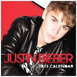 Justin Bieber 2013 Calendar 2012, Calendar