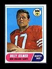 1968 topps 186 billy kilmer saints nm oc 013541  or best 