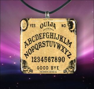 ouija board 1 3 8 glass pendant necklace from canada