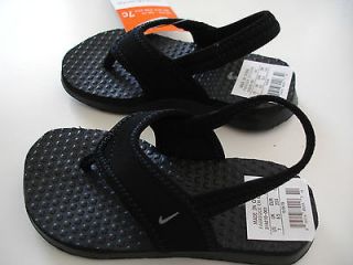nib boys toddler nike little celso sandals size 10 time