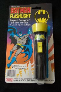 vintage batman flashlight carded by nasta location united kingdom 