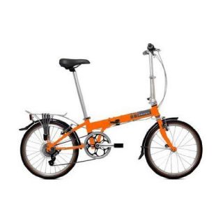 dahon speed d7 tangerine folding bike  549