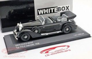Mercedes Benz Typ 770K Convertible 1938 black 143 WhiteBox