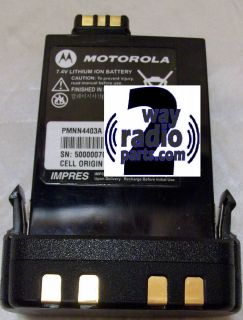 Motorola APX7000 APX6000 Battery Impres PMNN4403A SLIMMEST and 