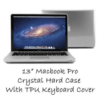   Crystal See Thru Hard Case for MacBook Pro with Keyboard Cover