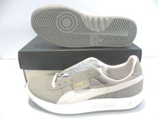 PUMA CALIFORNIA JRS Sneakers Boys Shoes GREY/WHITE 340254 02 SIZE 4 