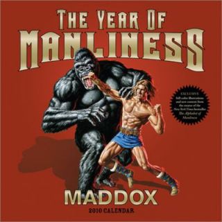   the Year of Manliness wall Calendar by Maddox 2009, Calendar