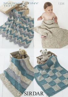 sirdar knitting pattern 1334 baby blankets tiny tots dk location