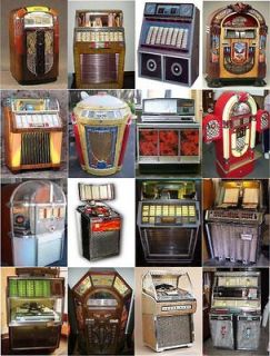 antique jukebox magnets 16pk set 1 assorted nice retro time