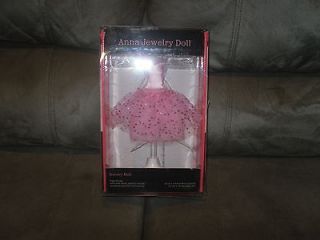 ANNA JEWELRY DOLL • NEW IN BOX • EIGHT HOOKS • LOVE PINK