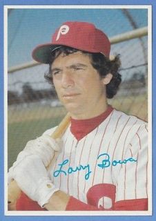 Larry Bowa 1980 Topps 5 X 7 Superstar Photos Grey Back Philadelphia 