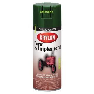 Krylon Farm & Implement ~ John Deere Green Spray Paint ~ Tractor 