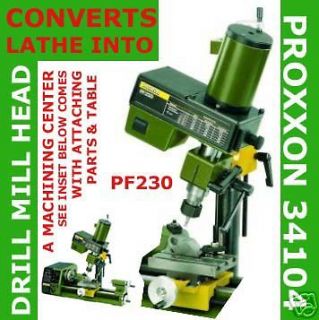 proxxon 34104 pf230 milling attachment for lathe pd230  828 