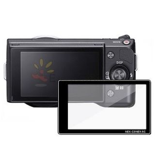 LCD Glass Optical Screen Protector Cover for Sony Alpha NEX 3 NEX 5 