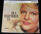 Peggy Lee Im a Woman EP MONO UK Capitol 1857 Mack Knife Alley Cat 
