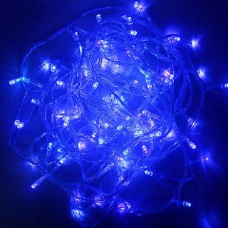 Hot Sale Blue 10M 100 LED Christmas Fairy Party String Lights 