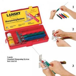 Lansky Standard Sword & Knife Blade Sharpening System In Box