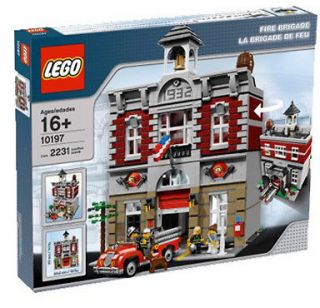 LEGO CREATOR FIRE BRIGADE (House Station) 10197 New & Sealed in Box 