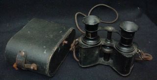 Antique Sportiere Paris High Power Hunting Binoculars Pre WW1 French 