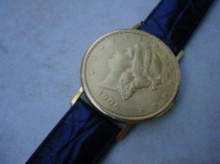 20 u s liberty coin gold eska frederic piguet watch  3100 